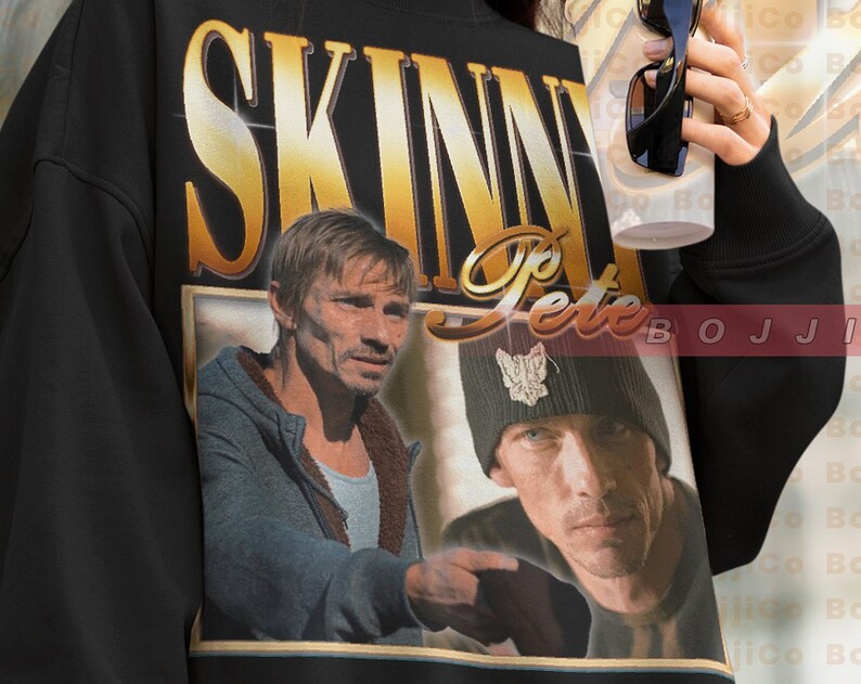 Movie Shirts for Men: SKINNY PETE Sweatshirt with Brandon Mayhew Sweater and Jesse Pinkman - Image 4