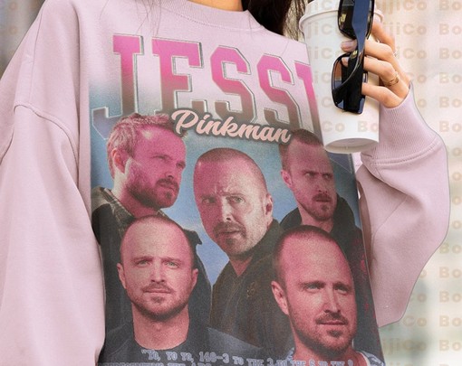 Movie Shirts for Women: JESSE PINKMAN Sweathirt with Vintage Jesse Pinkman and Breaking Bad quotes - Image 2