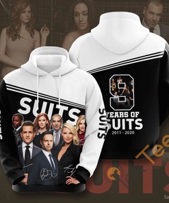 Movie Suits USA All Over Print 3D Hoodie - Classic Look