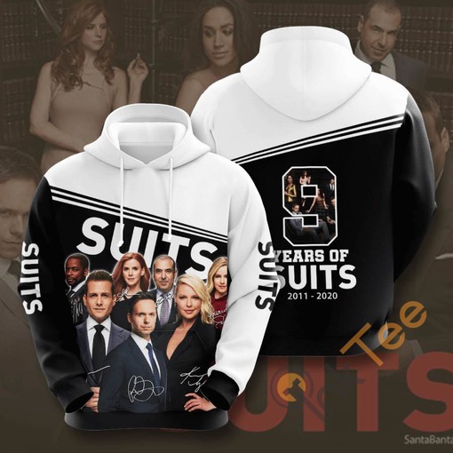 Movie Suits USA All Over Print 3D Hoodie - Classic Look