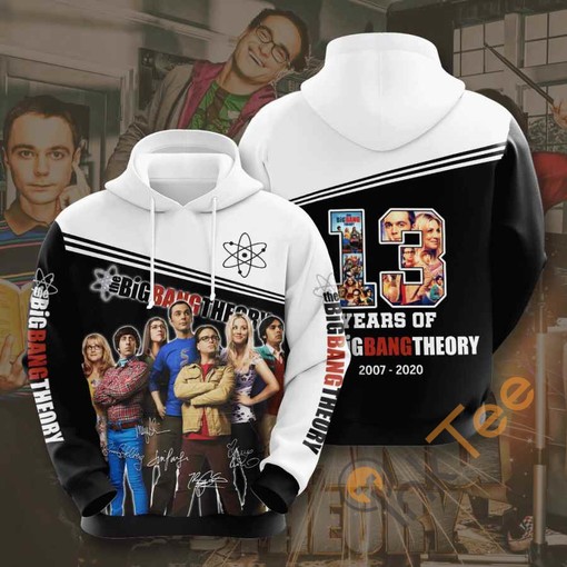 Movie The Big Bang Theory USA All Over Print 3D Hoodie - Nerdy Chic