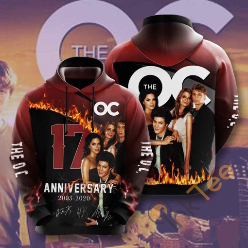 Movie The O.c. USA All Over Print Hoodie 3D - Classic Look