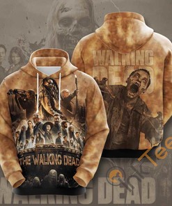 Movie The Walking Dead USA All Over Print 3D Hoodie - Ghoulish Design