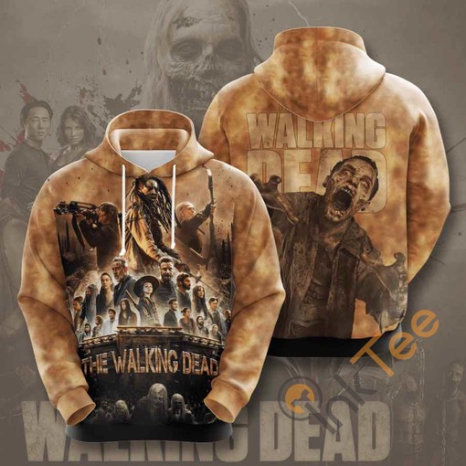 Movie The Walking Dead USA All Over Print 3D Hoodie - Ghoulish Design
