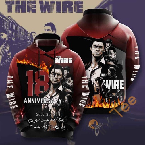 Movie The Wire USA All Over Print 3D Hoodie - Edgy Style