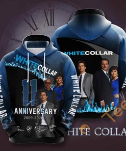 Movie White Collar USA All Over Print Hoodie 3D - Classic Style