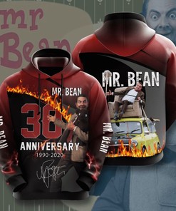 Mr. Bean Custom All Over Print 3D Hoodie - Personalized Style