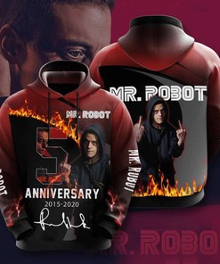 Mr. Robot Custom All Over Print Hoodie 3D Printful with Eye-Catching Design