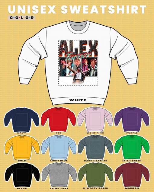 Mura Masa Vintage Sweatshirt, Alexander Crossan Homage Sweater, Mura Masa Retro 90s Sweater, Movie Fans Gifts - Image 3