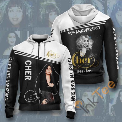 Music Cher Usa Custom Sport All Over Print Hoodie 3D with Vibrant Graphics