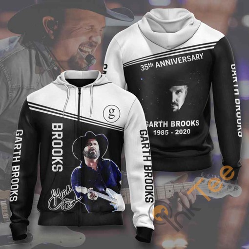 Music Garth Brooks USA Sport Custom All Over Print 3D Hoodie with Patriotic Design