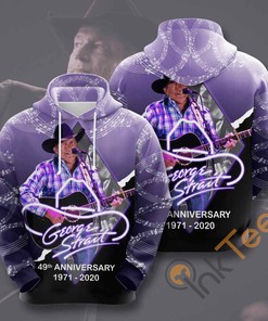 Music George Strait Usa Custom All Over Print Hoodie 3D with Premium Quality Material
