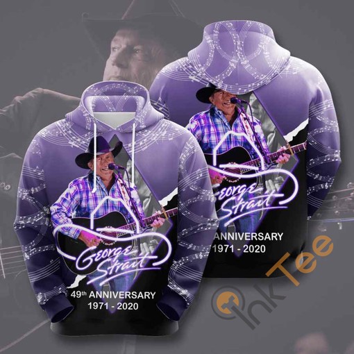 Music George Strait Usa Custom All Over Print Hoodie 3D with Premium Quality Material
