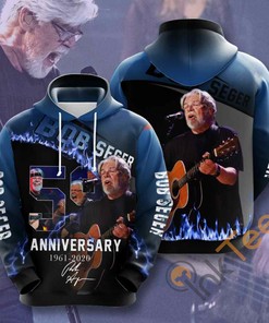 Music Rock & Roll Bob Seger USA Custom All Over Print 3D Hoodie - Personalized Musical Style