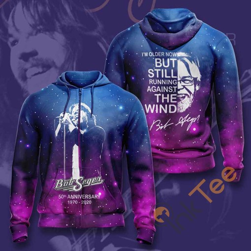 Music Rock & Roll Bob Seger USA Sport All Over Print Hoodie Printful - Musical Style