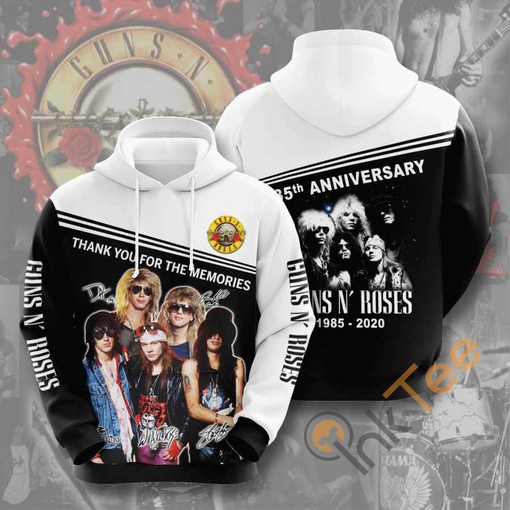 Music Rock & Roll USA All Over Print Custom 3D Hoodie