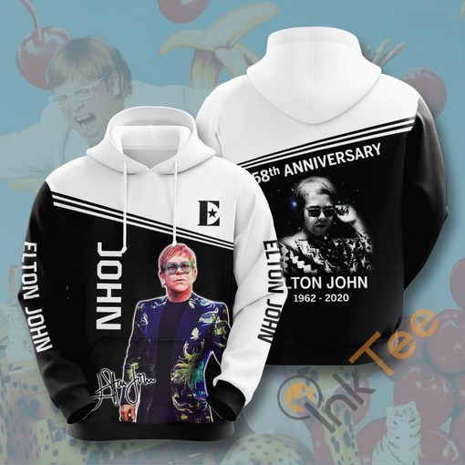 Music Rock & Roll USA Custom All Over Printed Hoodie