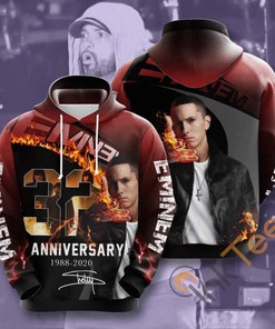 Music USA Sport All Over Print Hoodie with Zippers for Men
