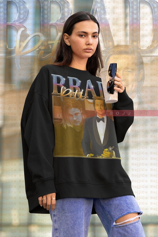 Must-have BRAD PITT Movie Character Sweatshirt for Fans