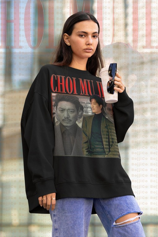 My Name Unisex Sweatshirt, Korean Drama Series Sweater, Choi Mu Jin Fan-made Homage Sweatshirt
