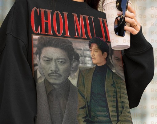 My Name Unisex Sweatshirt, Korean Drama Series Sweater, Choi Mu Jin Fan-made Homage Sweatshirt - Image 4