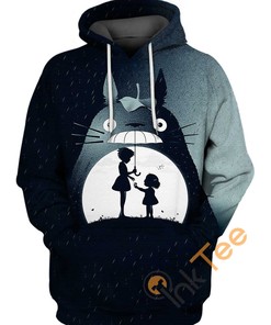 My Neighbor Totoro Full Print Hoodie with 3D Design - Great for Fans of the Movie