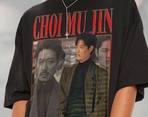 MyName Kdrama Unisex T-Shirt, Choi Mu Jin Homage Fan Made Tee, Yoon Ji Woo, Kdrama Shirts, KPOP Tees, Movie Fans Gifts - Image 2