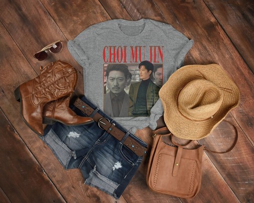 MyName Kdrama Unisex T-Shirt, Choi Mu Jin Homage Fan Made Tee, Yoon Ji Woo, Kdrama Shirts, KPOP Tees, Movie Fans Gifts - Image 3