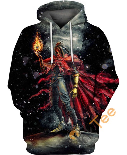 Mystical Vincent Valentine Final Fantasy Custom All Over Print 3D Hoodie - Gamers Optimal Choice