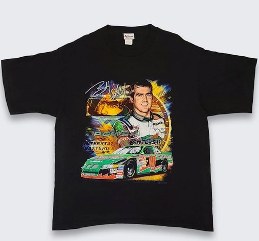 NASCAR Race Shirt, Vintage Bobby Labonte Shirt, Father & Mother Gift, American University T Shirt