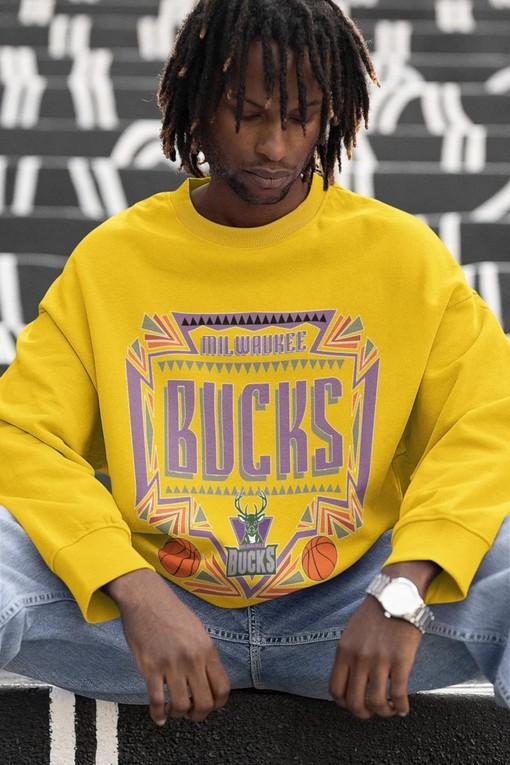 NBA Milwaukee Bucks Vintage Logo Shirt - Unisex Shirt with Giannis Antetokounmpo