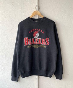 NBA Portland Trail Blazers Logo Sweatshirt -Vintage Portland Shirt for Trail Blazers Fans, Unisex Hoodie