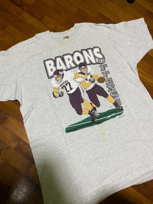 NCAA 1996 Manheim Central Batons Offense Vintage Style Sweatshirt T-shirt - Ideal Gift for NFL Fans