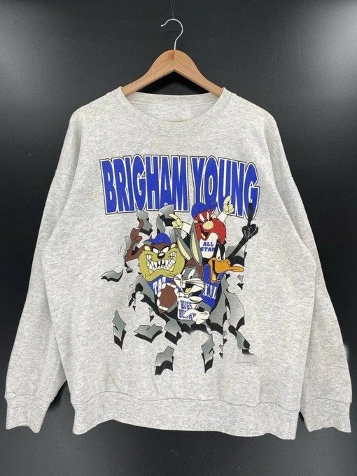 NCAA BYU Cougars Shirt, Brigham Young University with Retro Sport Shirts Unisex and Vintage NCAA Shirts.