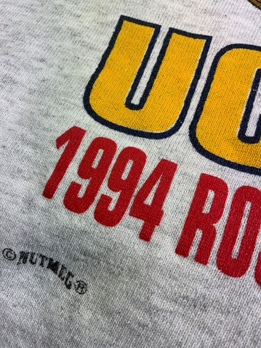 NCAA College Apparel: Vintage Wisconsin Badgers vs UCLA Bruins 1994 Rose Bowl Sweatshirt - Image 2