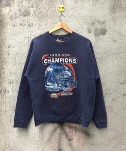 NCAA Denver Broncos Vintage Style 90s Pro Player Sweatshirt T-shirt, Football Gifts for Fans