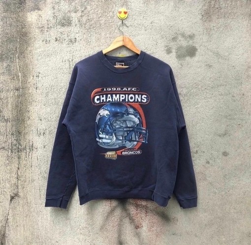 NCAA Denver Broncos Vintage Style 90s Pro Player Sweatshirt T-shirt, Football Gifts for Fans