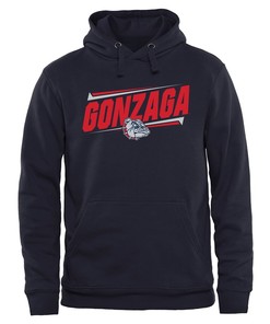 NCAA Gonzaga Bulldogs Team Strong Pullover Hoodie Full Size - Wear with Unisex Sport Shirts