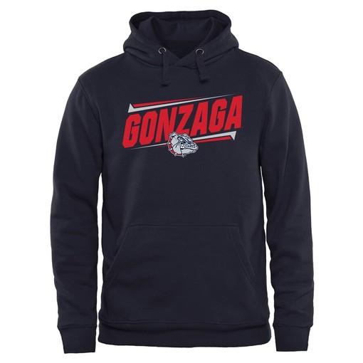 NCAA Gonzaga Bulldogs Team Strong Pullover Hoodie Full Size - Wear with Unisex Sport Shirts