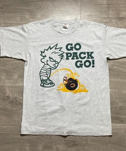 NCAA Green Bay Packers 90s Single Stitch Retro Sweatshirt T-shirt