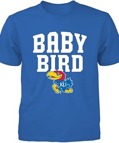 NCAA Kansas Jayhawks Baby Bird T-Shirt - NCAA Shirts for Kids