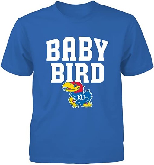 NCAA Kansas Jayhawks Baby Bird T-Shirt - NCAA Shirts for Kids