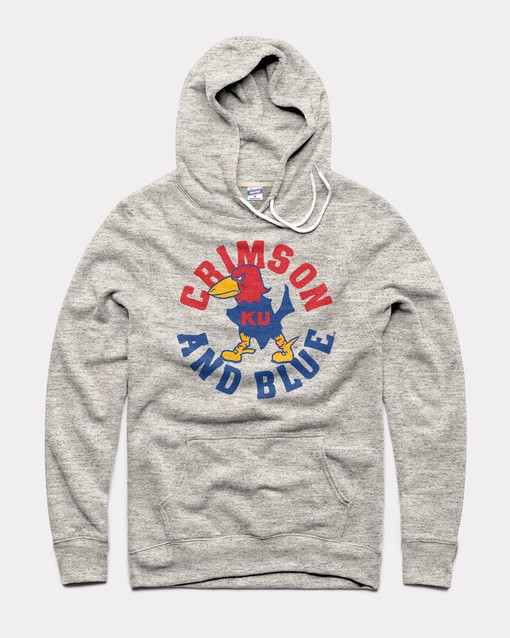 NCAA Kansas Jayhawks T-Shirt - Crimson and Blue Hoodie for Fans of College Shirts