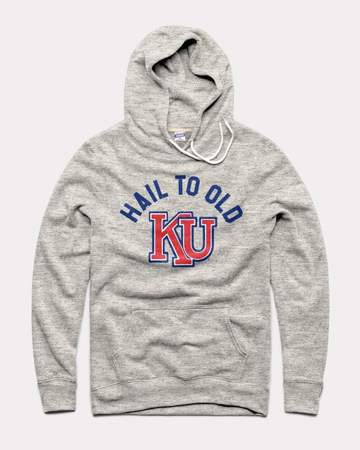NCAA Kansas Jayhawks T-Shirt - Hail to Old Ku Hoodie for Fans of College Shirts