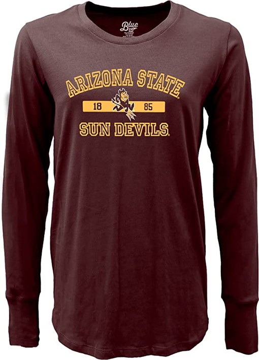 NCAA Long Sleeve T-Shirt Athletic Team Color - Full-Size Gifts for NCAA Fans