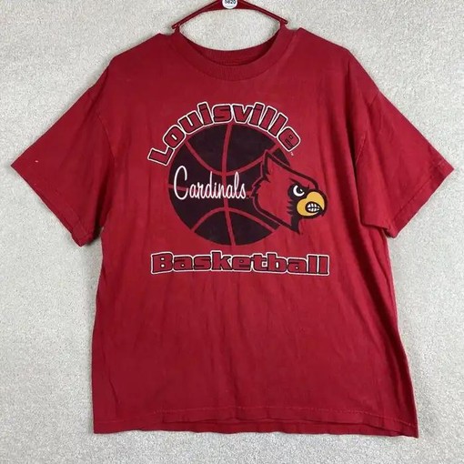 NCAA Louisville Cardinals Retro Uni Football Hoodie Sweatshirt for Men