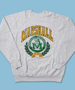 NCAA Marshall University The Herd Logo Sweatshirt, Vintage Shirt, Thundering Herd Unisex Shirt, NCAA Shirts