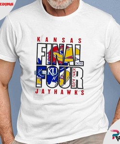 NCAA Men's Basketball Final Four 2022 Kansas Jayhawks Shirt - NCAA Shirts for Men and Women
