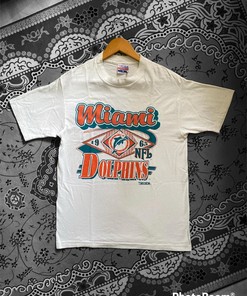 NCAA Miami Dolphins Vintage Style Sweatshirt T-shirt - Ideal Gift for NFL Fans