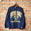 NCAA Notre Dame Irish By Logo 7 Vintage 90s Unisex Sweatshirt Hoodie Shirt, Notre Dame Crewneck, NCAA Shirts
